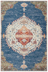 GLN Rugs Anatolium - Machine Washable Area Rug - Turkish Blue Home Rugs