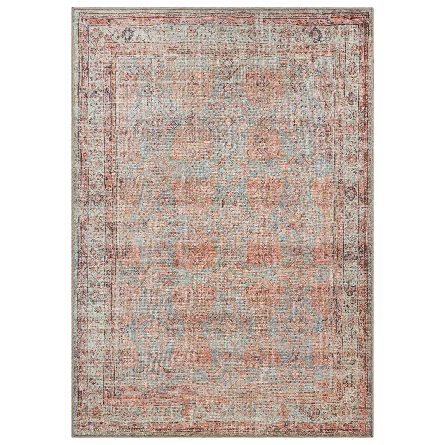 GLN Rugs Hattusa - Machine Washable Area Rug - Turkish Terra Home Rugs