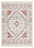 GLN Rugs Tyana - Machine Washable Area Rug - Cream/Terra Home Rug