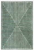 GLN Rugs Priene - Machine Washable Area Rug - Beige/Green Home Rug