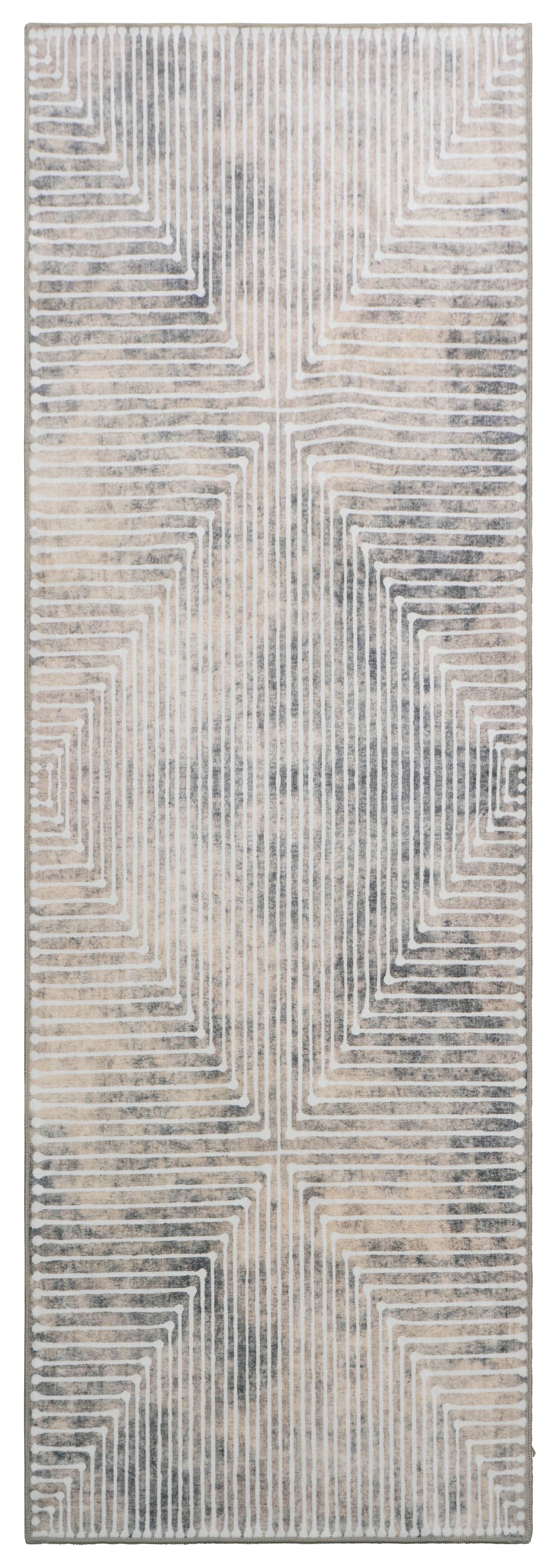 GLN Rugs Ephesus - Machine Washable Area Rug - Turkish Beige/Gray Home Rugs