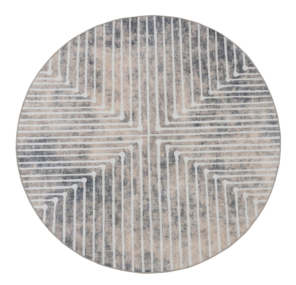 GLN Rugs Ephesus - Machine Washable Area Rug - Turkish Beige/Gray Home Rugs