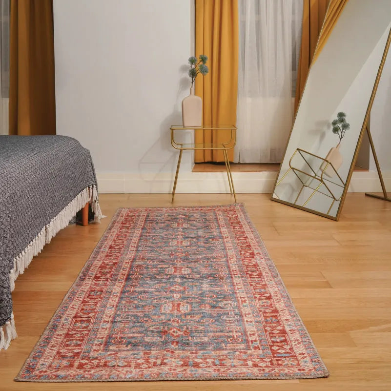 JERUSALEM Nano Technology Rug (Terra/Multicolor)