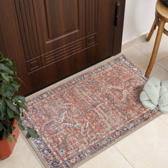 GLN Rugs Babylon - Machine Washable Area Rug - Turkish Terra Home Rugs ikinci resim