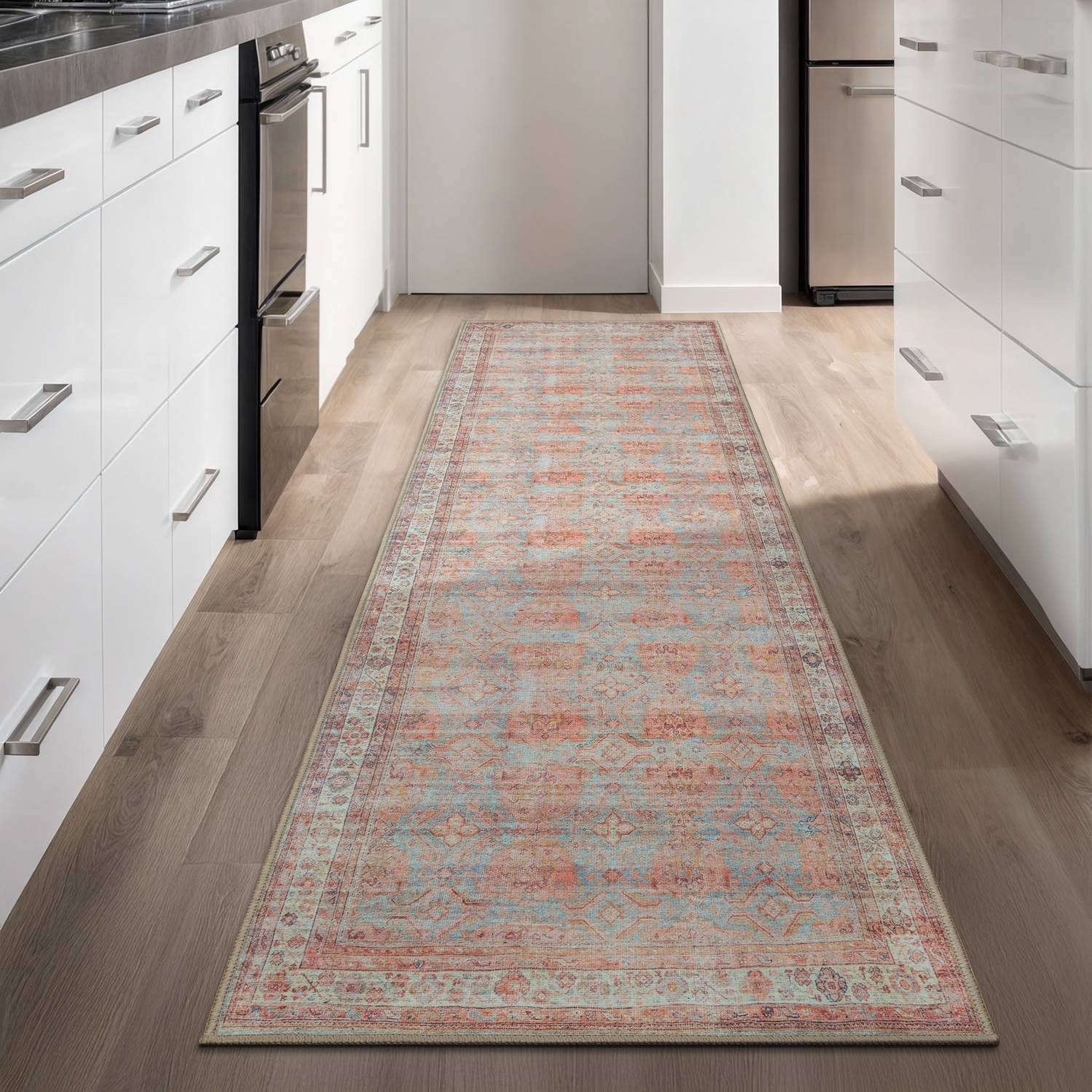 GLN Rugs Hattusa - Machine Washable Area Rug - Turkish Terra Home Rugs