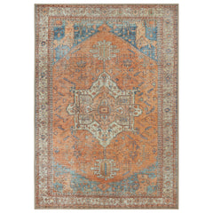 GLN Rugs Petra - Machine Washable Area Rug - Turkish Terra Home Rugs