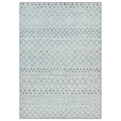 GLN Rugs Timgad - Machine Washable Area Rug - Gray Modern Home Rugs