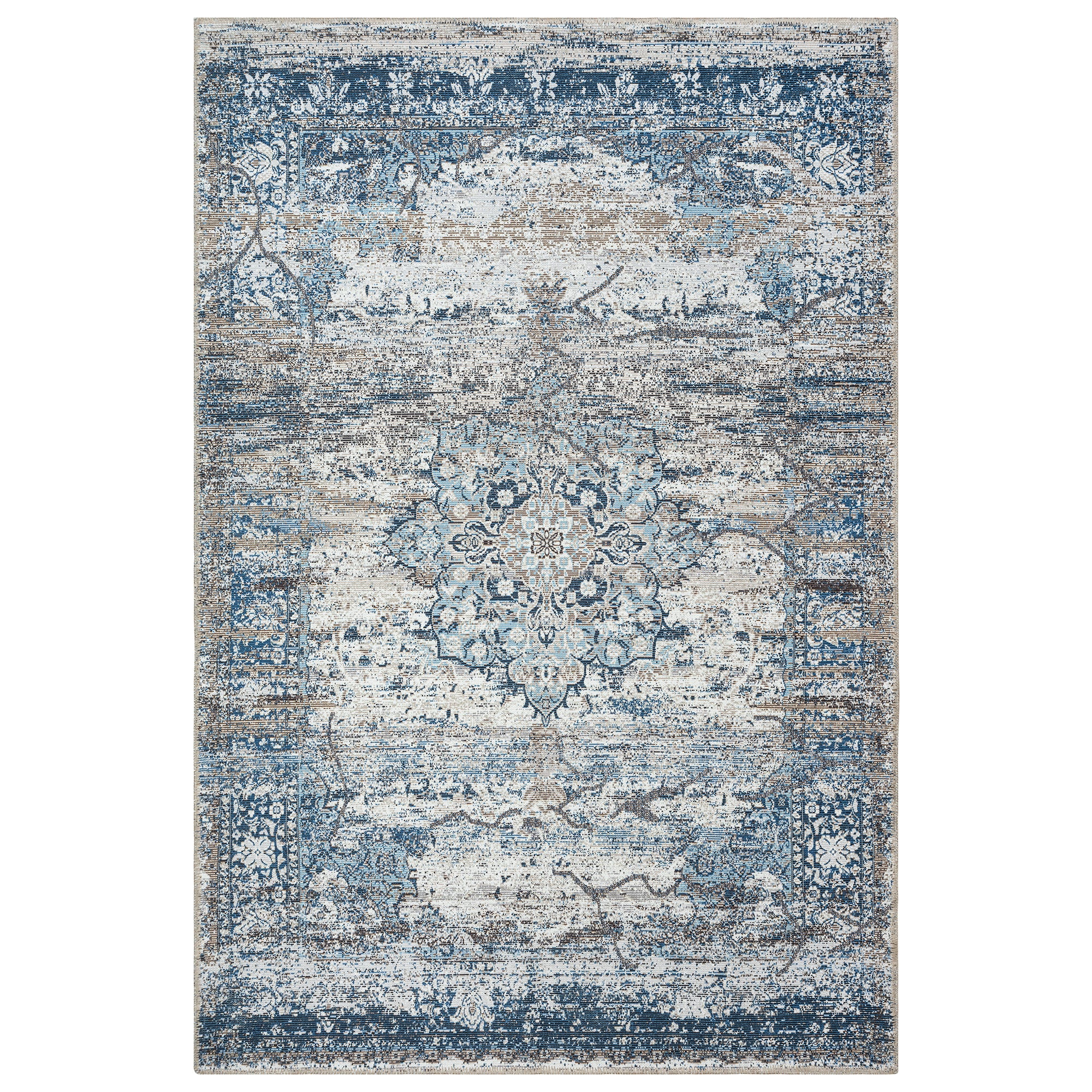 /products/kumbet-machine-washable-area-rug-blue-cream