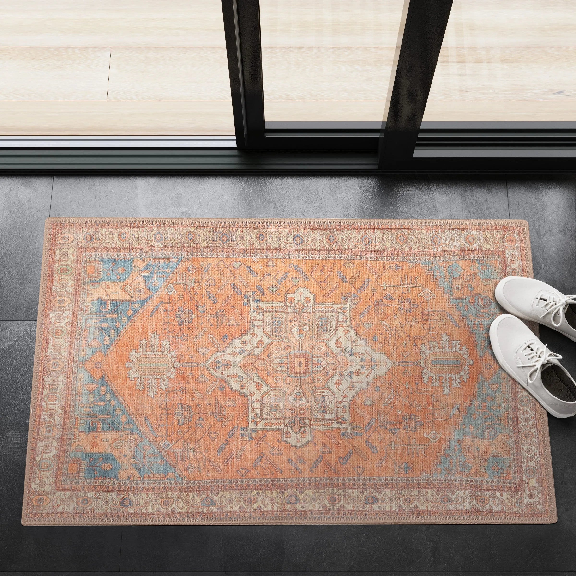 PETRA Nano Technology Rug (Terra/Multicolor)