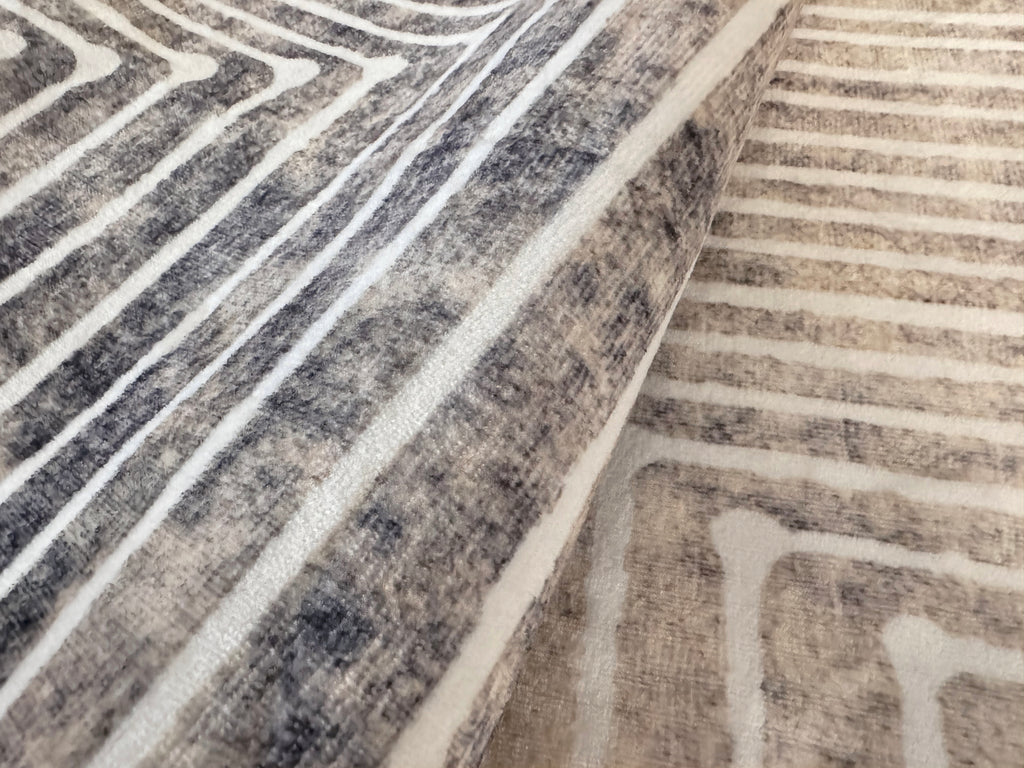 GLN Rugs Ephesus - Machine Washable Area Rug - Turkish Beige/Gray Home Rugs