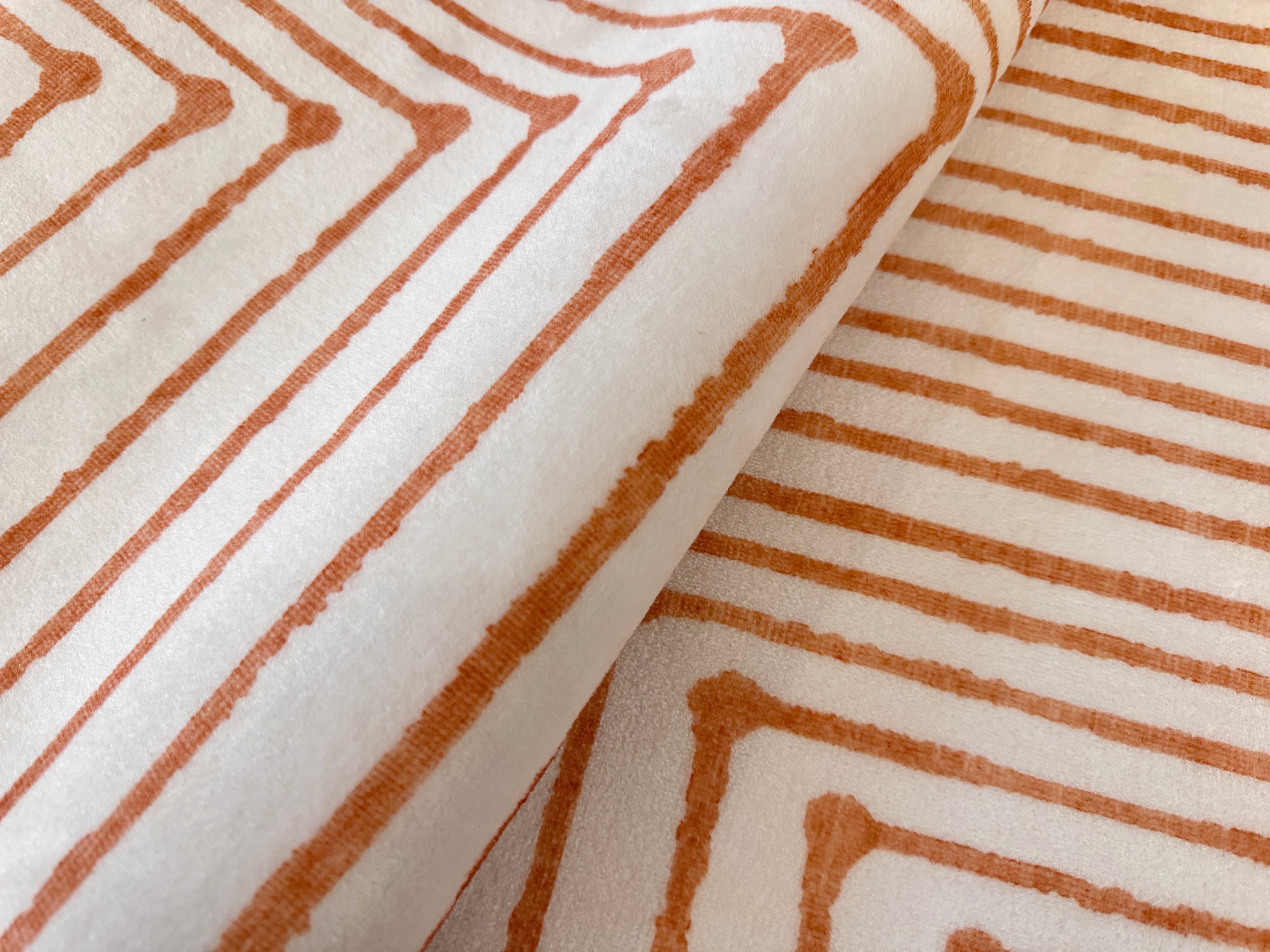 GLN Rugs Claros - Machine Washable Area Rug - Orange/Beige Home Rug