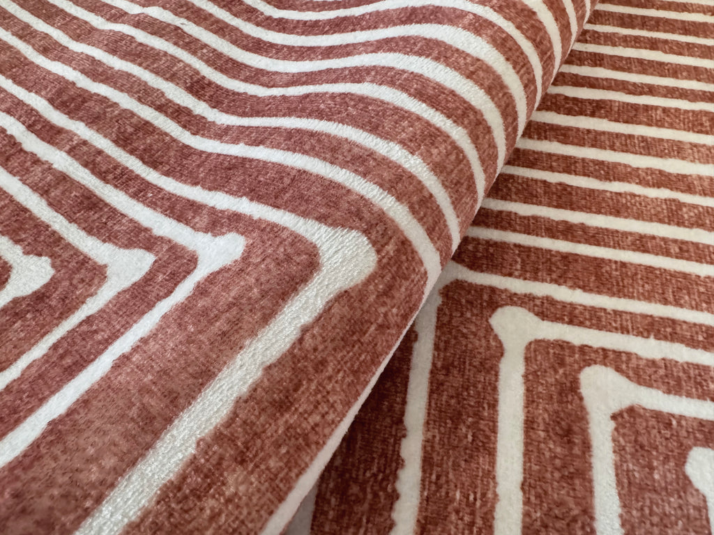 GLN Rugs Knidos - Machine Washable Area Rug - Beige/Orange Home Rug