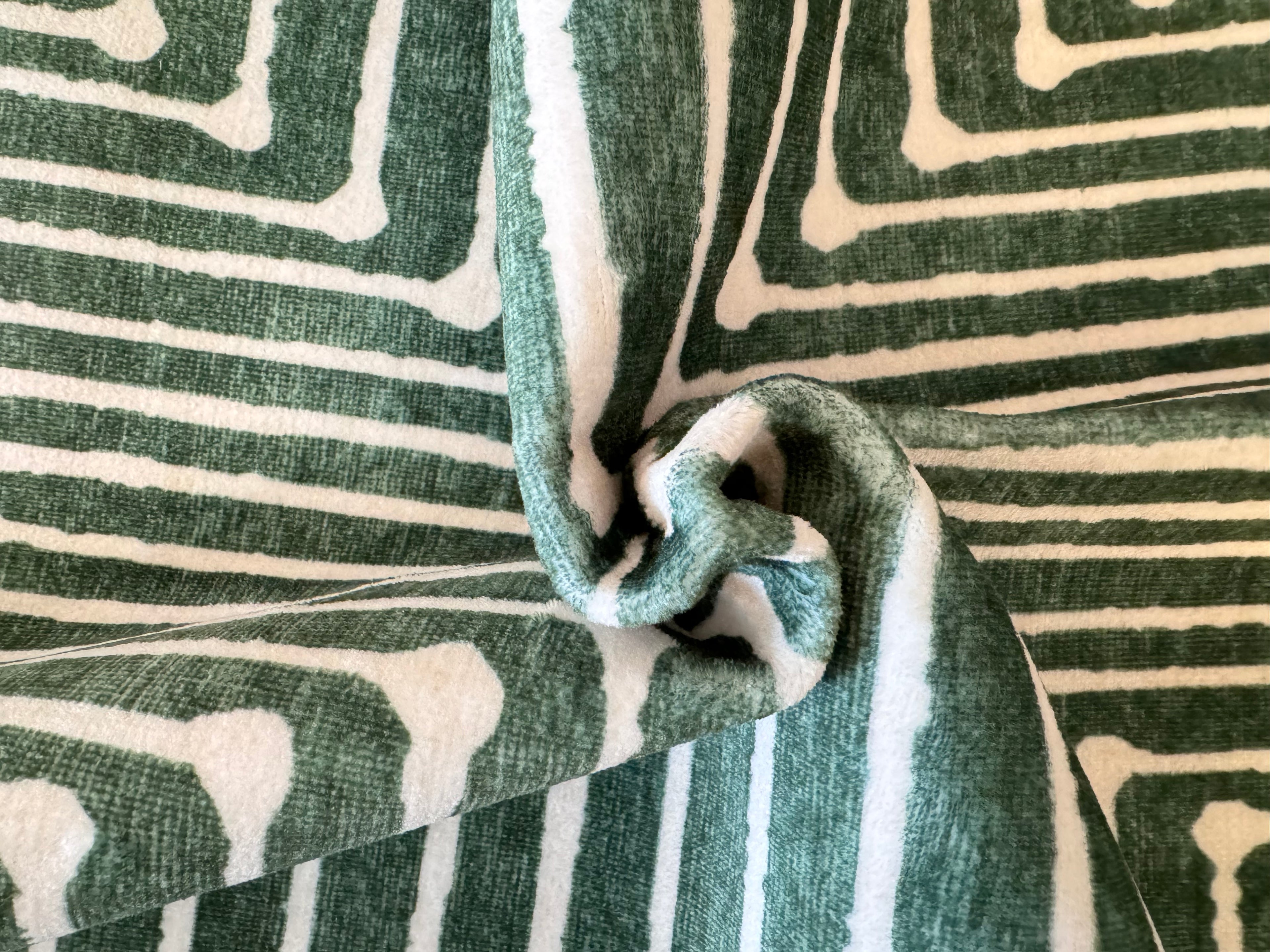 GLN Rugs Priene - Machine Washable Area Rug - Beige/Green Home Rug