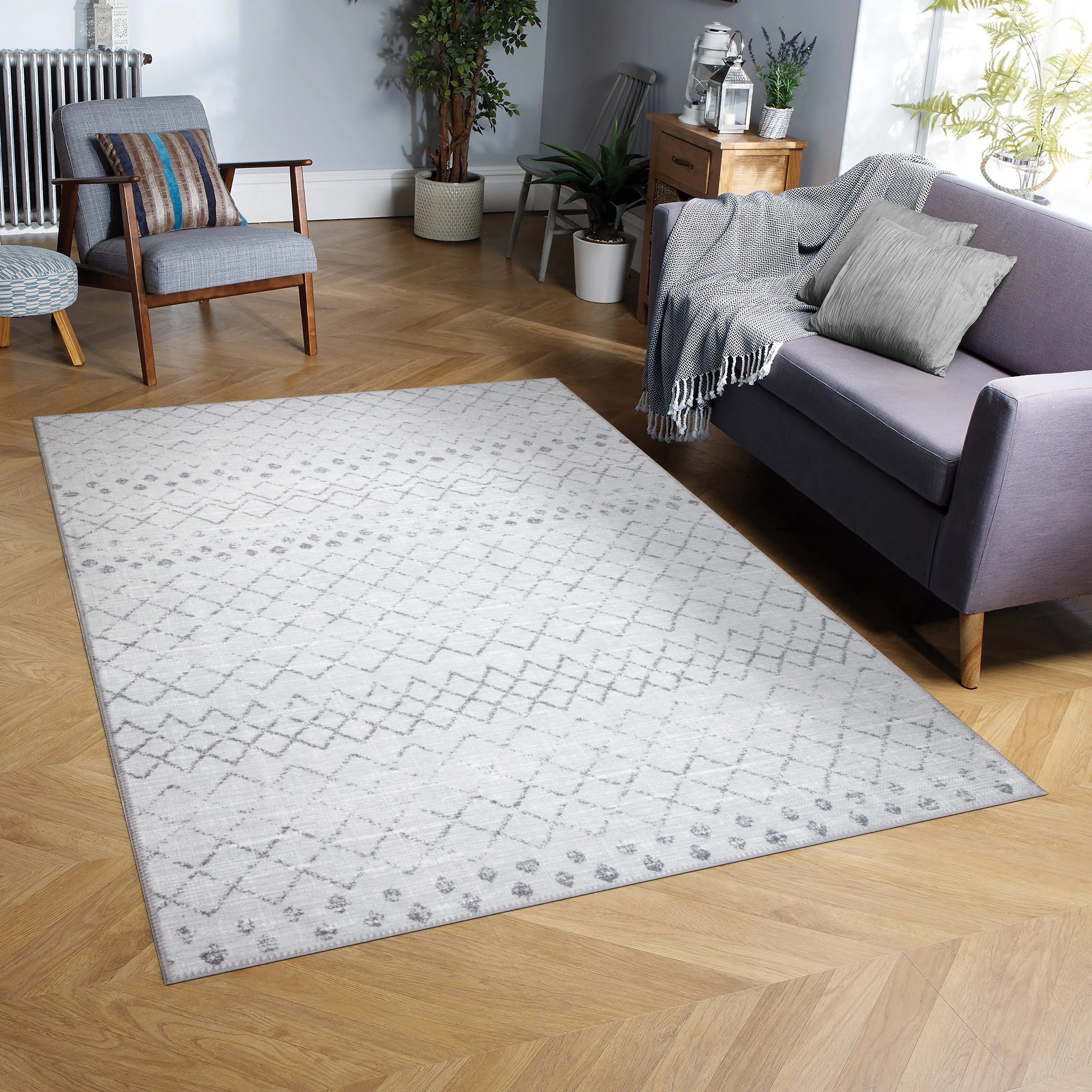 TIMGAD Nano Technology Rug (Gray)