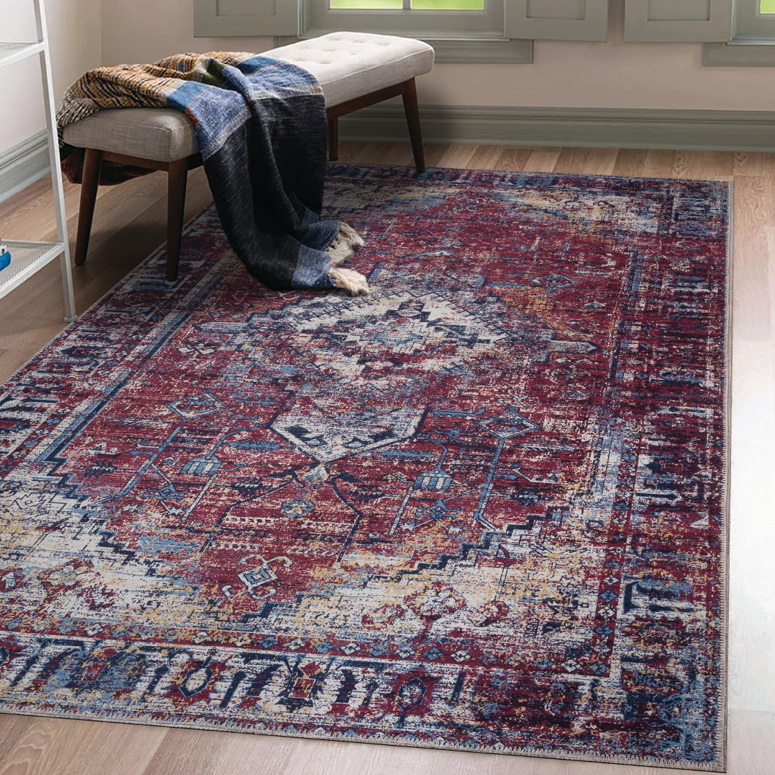 /products/narman-machine-washable-area-rug-red-red